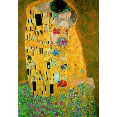 Piatnik 1000 d. Metalic Klimt Polibek / Počet dílků: 1000 / od 12 let