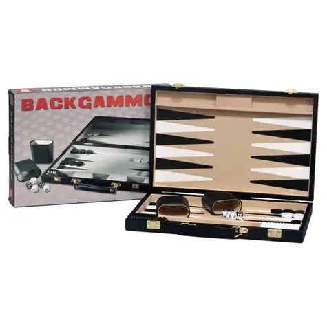 Piatnik Backgammon kufřík / Počet hráčů: 2 / Délka hry: 20-60 minut / od 8 let