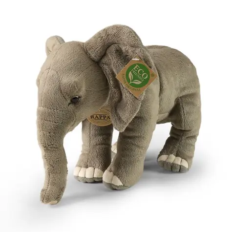 Rappa Plyšový slon africký 28 cm / ECO-FRIENDLY / od 0 let
