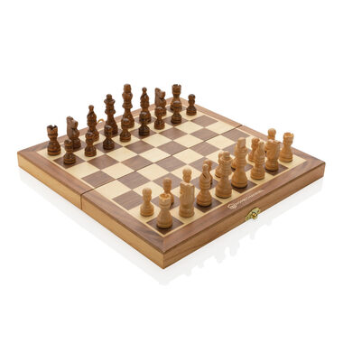 XD Design Luxusní dřevěné cestovní šachy / od 6 let
