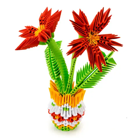 PEXI Origami 3D - Květiny / od 8 let