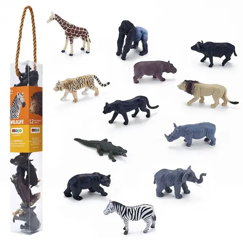 Mojo Mini svět Africká zvířátka 12 ks / od 3 let