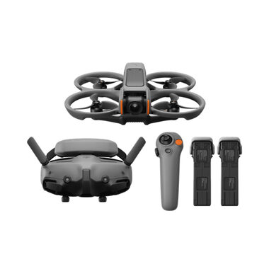 Rozbaleno - DJI Avata 2 Fly More Combo (3 baterie) / kvadrokoptéra - dron / 4K video / 1/1.3" CMOS 12MPx / FOV: 155° / rozbaleno