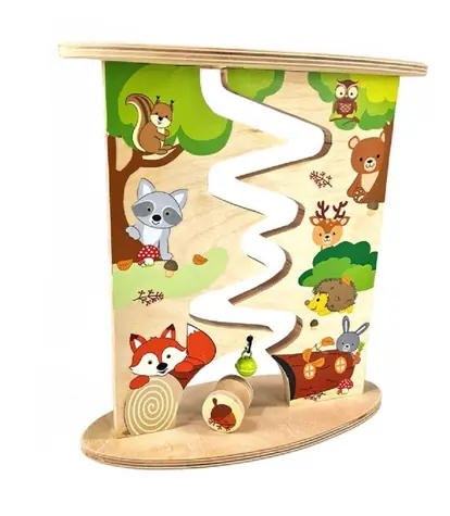 Hess Labyrint zvířátka z lesa 25 cm /od 3 let