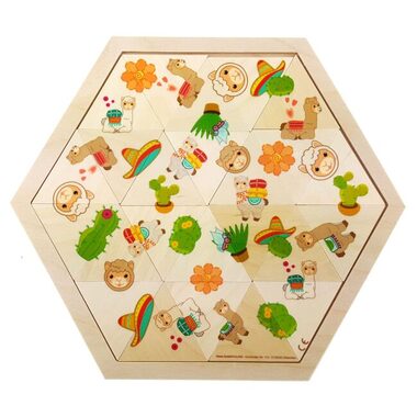 Hess Puzzle mozaika Lama / 24 dílků / od 3 let