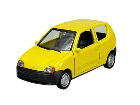 Welly Fiat Seicento 1:34 žlutá / od 3 let