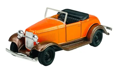 Welly Ford Roadster 1:34 oranžová / od 3 let
