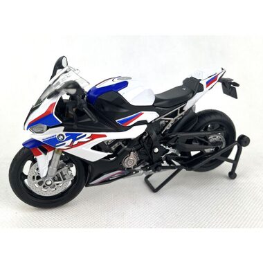 Welly Motocykl BMW S1000RR 1:12 bílá / od 3 let