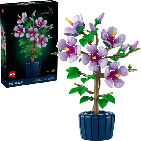 LEGO® Botanicals 10372 Ibišek / Počet dílků: 660 / od 18 let