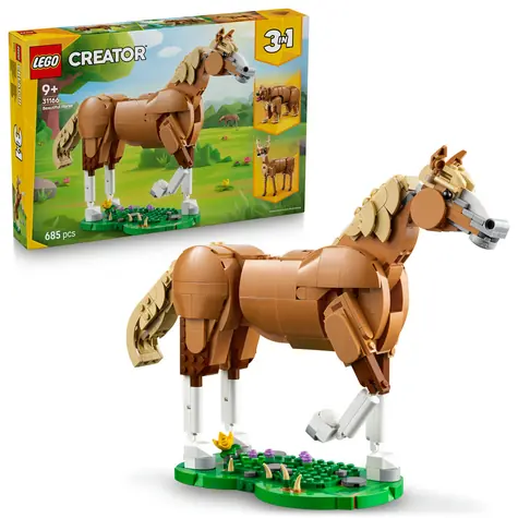 LEGO® Creator 3 v 1 31166 Krásný kůň / Počet dílků: 685 / od 9 let