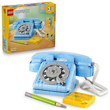 LEGO® Creator 3v1 31174 Retro telefon / Počet dílků: 383 / od 8 let