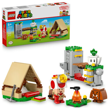 LEGO® Super Mario™ 72040 Captain Toad a jeho tábor / Počet dílků: 159 / od 6 let