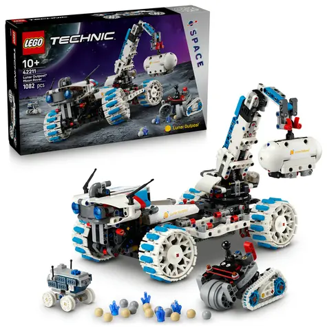 LEGO® Technic 42211 Lunární rover Lunar Outpost™ / Počet dílků: 1082 / od 10 let / doprodej