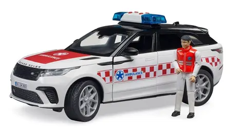 Bruder Záchranné zdravotnické vozidlo Range Rover Velar s řidičem / od 4 let