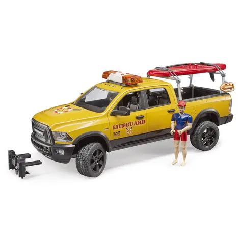 Bruder Dodge RAM pobřežní hlídky se záchranářem a příslušenstvím / od 4 let