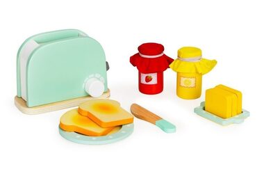 ECOTOYS Topinkovač se snídaní - zelená 