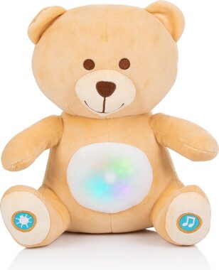 CHIPOLINO Plyšový Medvěd se světýlky a hudbou / od 0 let