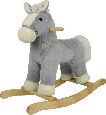 CHIPOLINO Houpací kůň šedá / od 18 měsíců