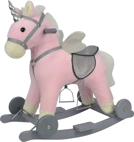CHIPOLINO Houpací kůň růžová / od 18 měsíců
