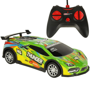 KIK Sportovní auto RC zelená / od 6 let