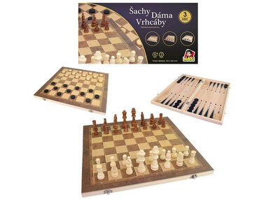 MaDe 03967 - Šachy 44 x 44 cm