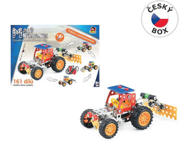 MaDe 08337 - Malý mechanik - Traktor s příslušenstvím