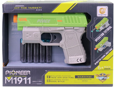 MaDe 22865 - Pistole se střelkami, 16 cm