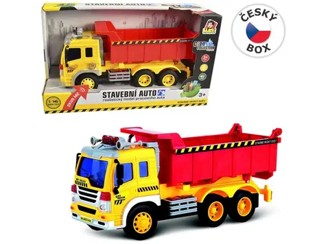 MaDe 12581 - Auto stavební na baterie, nákladní