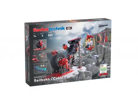 Fischertechnik Advanced Stavebnice: Lanovka / 269 dílků / 3 modely / od 7 let