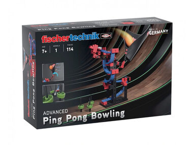 Fischertechnik Advanced Stolní hra: Ping pong Bowling / 114 dílků / od 7 let