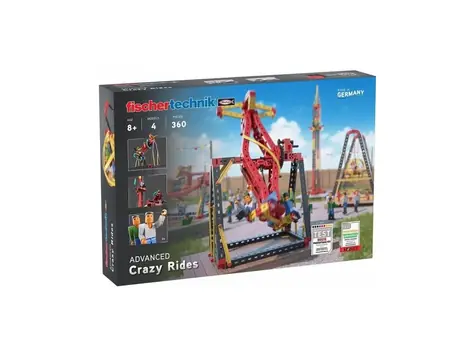 Fischertechnik Profi Stavebnice: Crazy Rides / 360 dílků / 4 modely / od 8 let