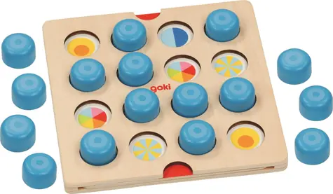 GOKI Deskové pexeso Zvířátka a symboly / od 3 let