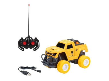 QST RC auto offroad / dálkový ovladač /  500 mAh / žlutá / od 6 let