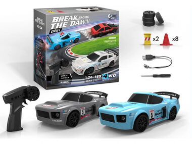 QST RC auto high speed  4WD / 1:24 / 2,4 GHz / dálkoové ovládání / modrá / od 6 let 