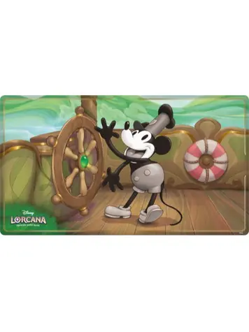 Disney Lorcana: Fabled - Herní podložka - Mickey Steamboat Willie / od 8 let 
