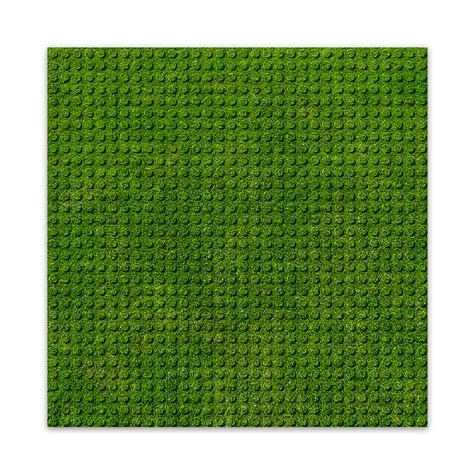 BRIXIES Plus 225.000 Designová podložka na stavění - tráva 25,5 x 25,5 cm