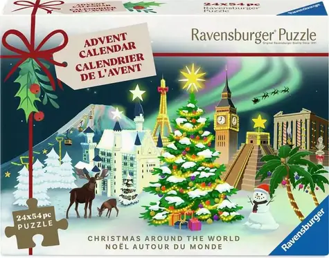 Ravensburger Adventní kalendář Minipuzzle 2025 / od 12 let