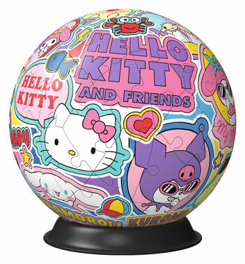 Ravensburger 3D Puzzle-Ball Disney: Hello Kitty / 72 dílků / od: 6 let
