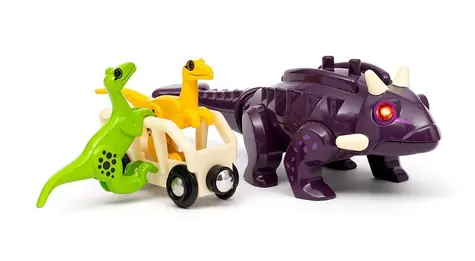 BRIO Vlaková sada dinosauří útok