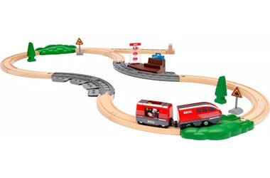 BRIO Vlaková sada s natahovacím vláčkem