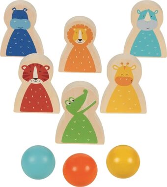 GOKI Kuželky Divoká zvířátka / od 3 let