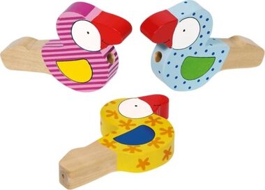 GOKI Píšťalka Ptáček 1ks (mix) / od 3 let