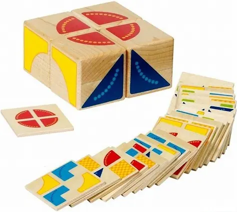 GOKI Puzzle hra Kubus / od 3 let