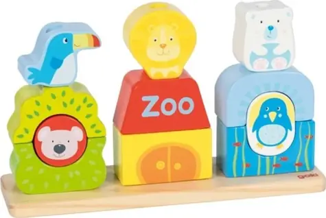 GOKI Skládanka Zvířátka v ZOO / od 3 let