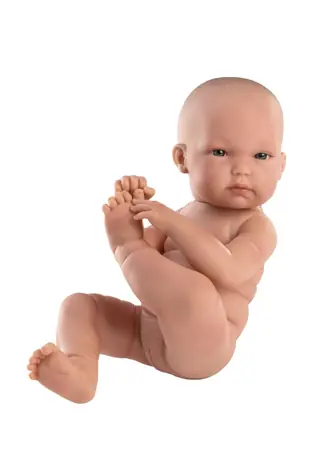 Llorens 63502 NEW BORN HOLČIČKA - realistická panenka miminko s celovinylovým tělem - 35 cm / od 3 let