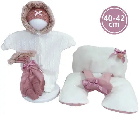 Llorens M740-78 obleček pro panenku miminko NEW BORN velikosti 40-42 cm / od 3 let