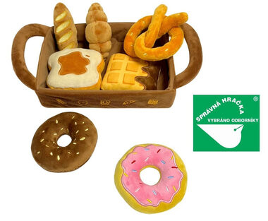 Magic Baby Pečivo v košíku / plyšová hračka / od 2 let