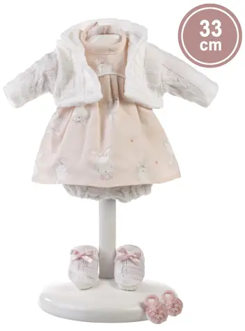 Llorens P33-140 obleček pro panenku velikosti 33 cm / od 3 let