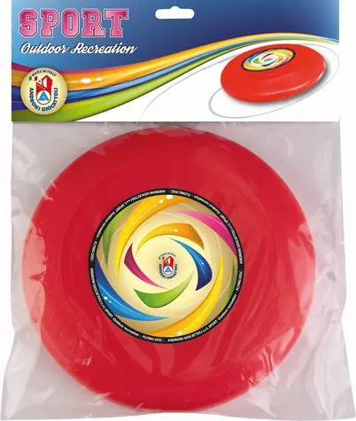 Androni Házecí disk červená / průměr 23 cm / od 12 měsíců