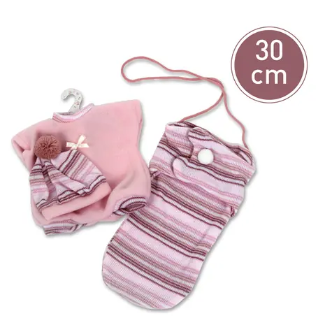 Llorens VRN30-006 obleček pro panenku miminko velikosti 30 cm / od 3 let